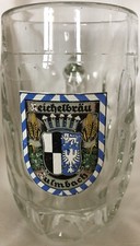 REICHELBRÄU. BIERKRUG. KULMBACH - RELIEFSCHRIFTZUG EMAILLIERT 0,25 L