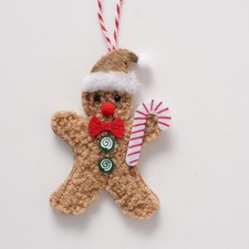 4er Set Hänger Lebkuchenmann