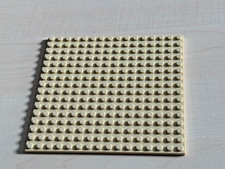 Lego 91405 Bau Platte 16x16 Tan / Beige beidseitig bebaubar, unbespielt