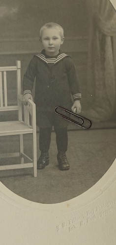 Foto portrait cdv - foto, kleinkind