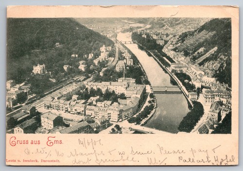 Gruss aus ems - aus, u