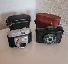 2 Vintage Kameras - Belirette K & Pouva Start -Sammlerstücke
