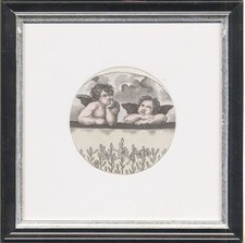 Silk Picture - Two Angels
