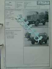 LKW IFA W 50 LA A C Containertraeger 1981 DDR KFZ-Brief KTA Vorlage f. Zulassung