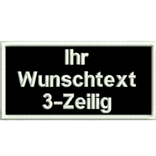 Namensschild aufnäher - namensschild,