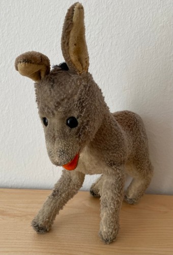 Alter vintage steiff - vintage, esel