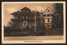 Oberschondorf, Blick auf Pension-Ferienheim, Ansichtskarte 