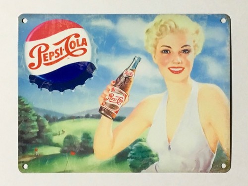 Pepsi cola blonde frau - pepsi,
