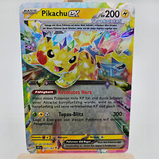 Pokemon Karte: Pikachu EX 057/191 Stürmische Funken Near Mint Deutsch
