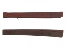 Latigo Leder Off-Billet für Westernsattel Gurtbefestigung rotbraun ca. 45cm lang