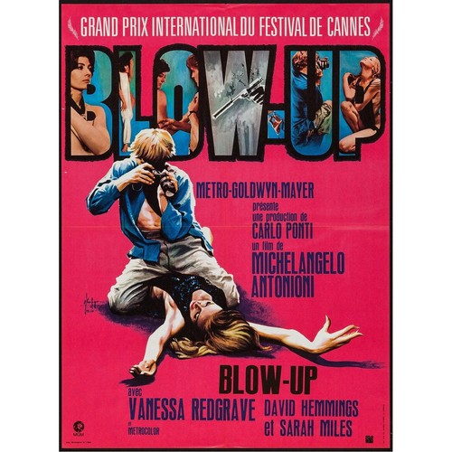Plakat blow michelangelo - up,