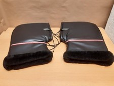 Fahrrad / Motorrad  Lenker Stulpen - sehr warm, Wasserfest, Kunstleder