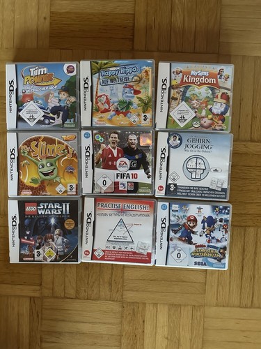 Nintendo spiele sammlung - ds,