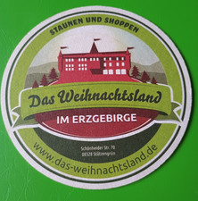BD  Erzgebirge Weihnachtsland Tippner Dampfbier Brau Stützengrün