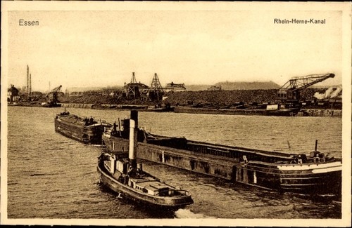Essen ruhrgebiet rhein - ak,