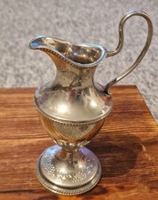 Versilberte Vintage Kanne -