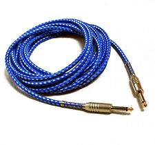 TWEET KABEL 6m _^^ blau-weiß