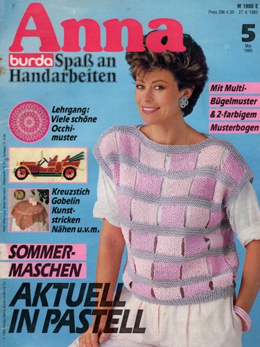 Anna handarbeitshefte 1980er - anna,