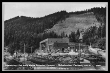Ansichtskarte Semmering / Schwimmbad Panhans - N. Ö. Österreich