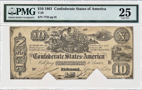 Banknote der bundesstaaten - der,