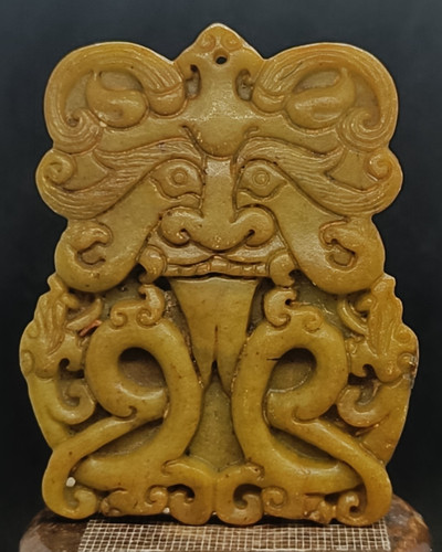 Antiker qing jade schutz - antiker,