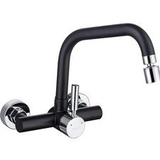 Elegant Schwarz Wandarmatur