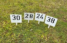 alt antik konvolut Metallschilder 25 Stück Komplett