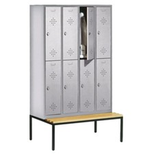 Garderobenschrank, 4x2 Fächer