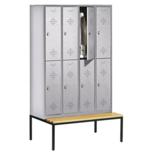 Garderobenschrank 4x2 fächer - garderobenschrank,,