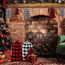 Karierter Baumwollstoff