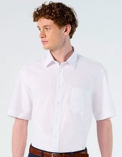 Herren  Kurzarm Hemd Oberhemd