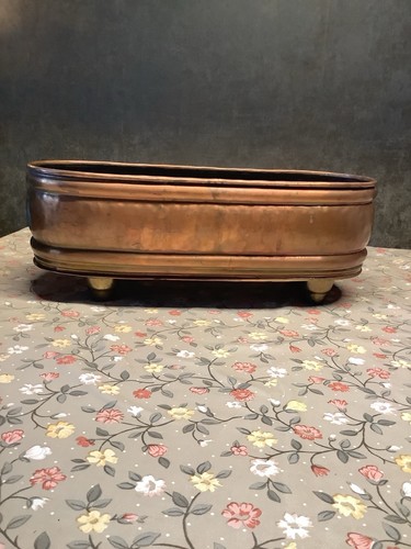 Vintage kupfer jardiniere - vintage,