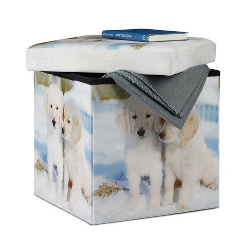 Sitzhocker mit stauraum - sitzhocker,