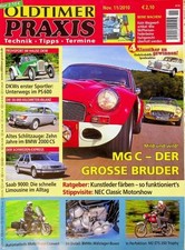 2) Oldtimer Praxis 11/2010 - BMW 2000 CS in einer sel - DKW PS 600 in einer selt