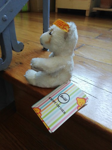 Steiff eisbär mini - eisbär, sitzend