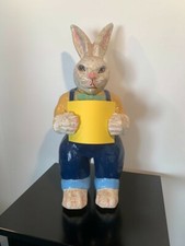 Osterhase gross aus Pappmaschee /Reklameständer /selten /Blickpunkt