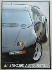 original Strosek Design Porsche Prospekt 20-seitig