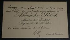 Alexandre Ribot,Homme Politik