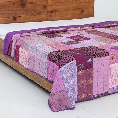 Vintage kantha patchwork - kantha,