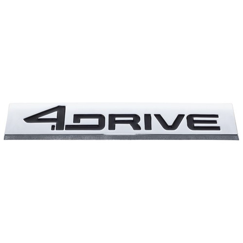 Schriftzug logo 4drive chrom - logo,