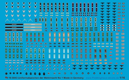 Peddinghaus decals 0843 - 1/16,