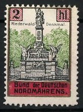 Reklamemarke niederwald - reklamemarke,