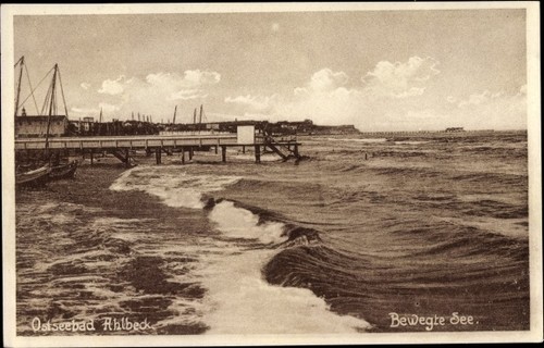 Ostseebad ahlbeck - ak,