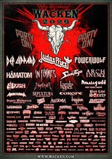 2x Wacken WOA Harder-Tickets