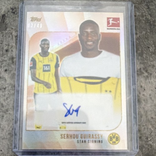 Topps serhou guirassy star - topps,
