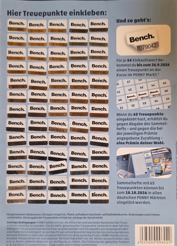 Penny treuepunkte bench - treuepunkte, |