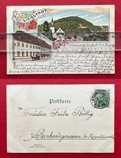 Litho AK LIEBSTADT bei Pirna