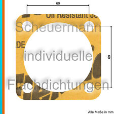 2x Dichtung Hinterachse Opel Commodore,Manta,Ascona,Rekord,Kadett,GT,Olympia