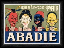 Abadie cigarette papers - papers, 1904