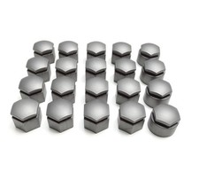 Original Audi Abdeckkappen Felgenkappen Radmutter Abdeckung 20Stk